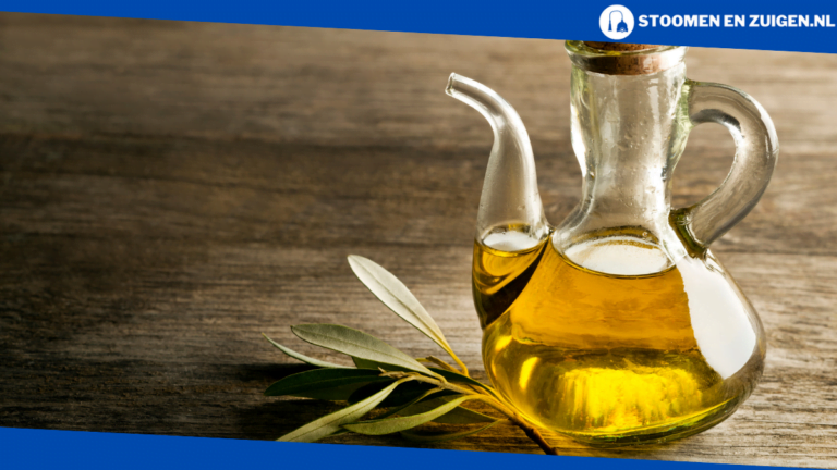 Vet en olie opvegen voordat je gaat stomen